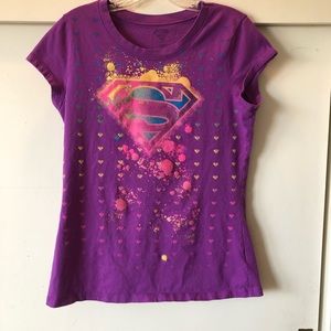 Juniors Supergirl tee size 2XL